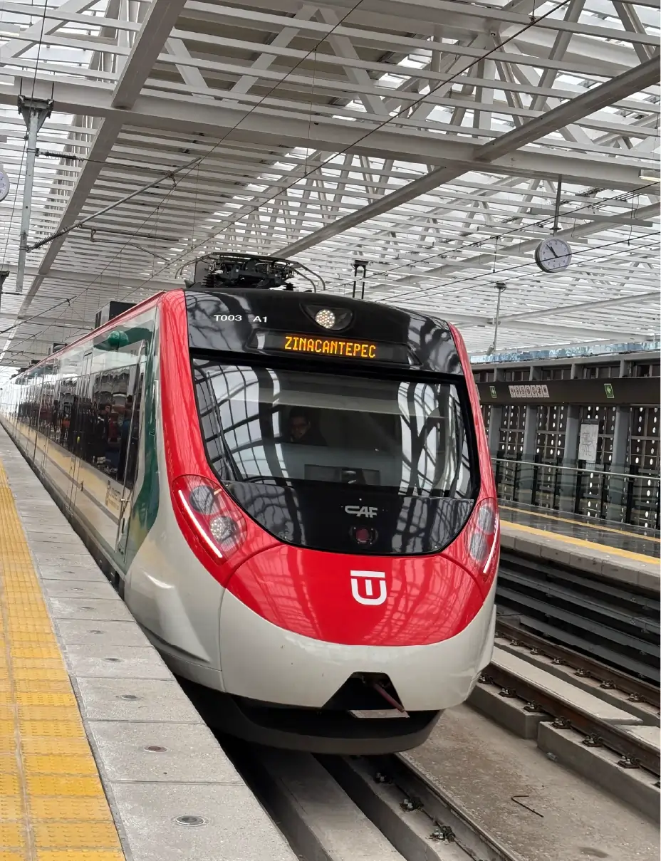 VISITA TÉCNICA TREN INTERURBANO MÉXICO TOLUCA